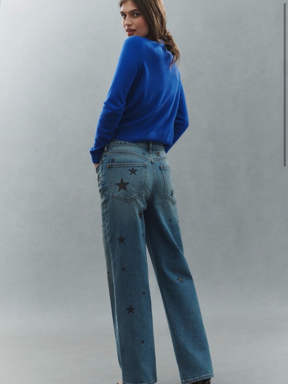 Pilcro - The Austyn High-Rise
Cuffed Wide-Leg
Jeans